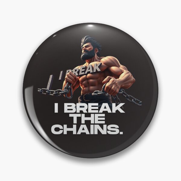 Item preview, UNLEASH YOUR POWER: I BREAK THE CHAINS T-SHIRT designed and sold by Mikel-empire.