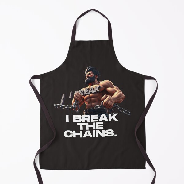 Item preview, UNLEASH YOUR POWER: I BREAK THE CHAINS T-SHIRT designed and sold by Mikel-empire.