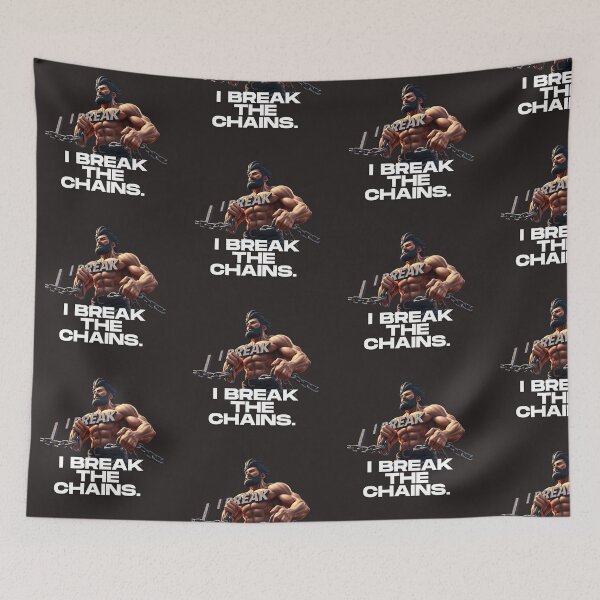 Item preview, UNLEASH YOUR POWER: I BREAK THE CHAINS T-SHIRT designed and sold by Mikel-empire.