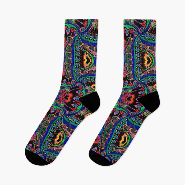 Item preview, Bohemian Torchatrail Squares designed and sold by Deborah Maxemow.
