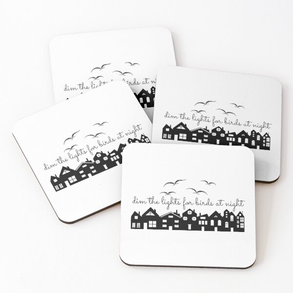 Item preview, Dim the Lights for Birds at Night | Migratory Birds | Bird Lovers designed and sold by SunandShade.