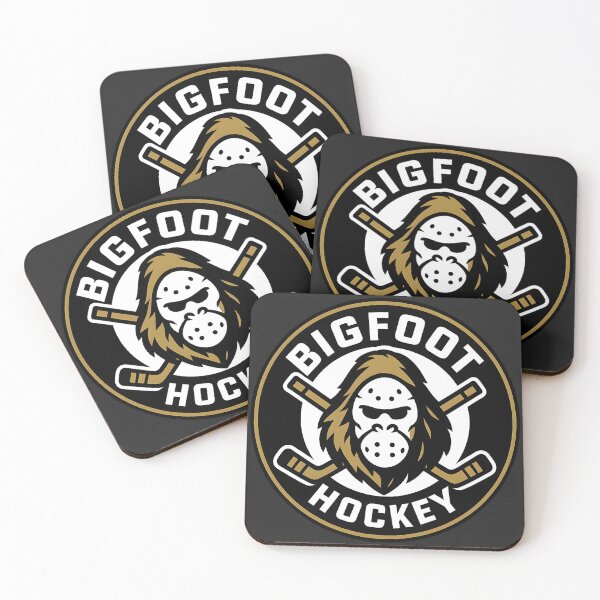 Item preview, Bigfoot Hockey Club Sticker – Cryptid League MVP Vibes designed and sold by WAUZ.