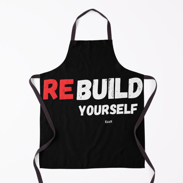 Item preview, Rebuild Yourself – Motivational Typography Quote for Growth & Strength designed and sold by EzzX.
