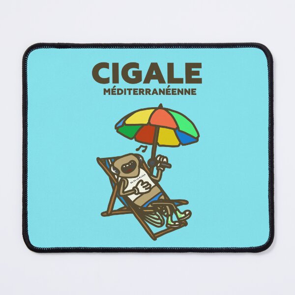 Item preview, Mediterranean Cicada on Retro Vacation designed and sold by petiteToulon.