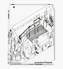 Axonometric of Hacienda in White iPad Case/Skin