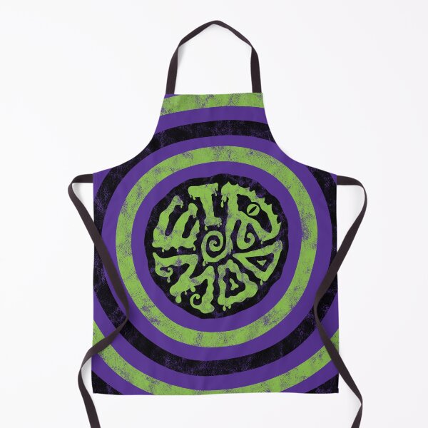 Item preview, WEIRDO Monster Slime Lettering – Distressed Circular Design | Lime Green, Black, Violet designed and sold by testvvave.