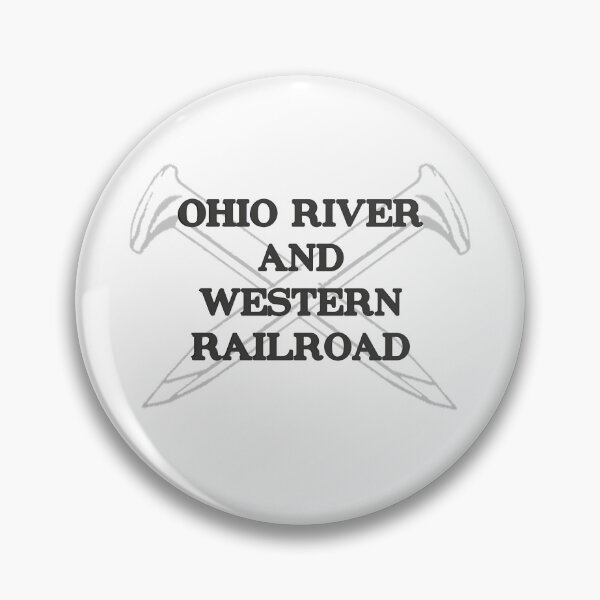 Item preview, Vintage Ohio River and Western Railroad designed and sold by QuayTradingCo.