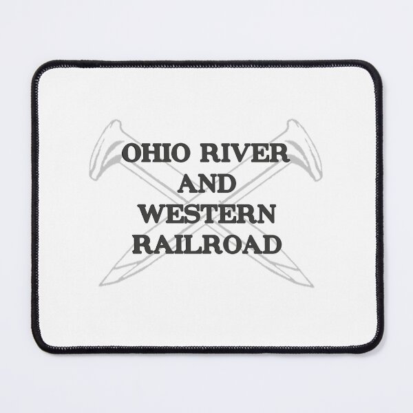 Item preview, Vintage Ohio River and Western Railroad designed and sold by QuayTradingCo.