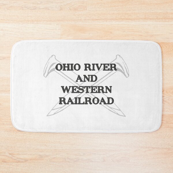 Item preview, Vintage Ohio River and Western Railroad designed and sold by QuayTradingCo.