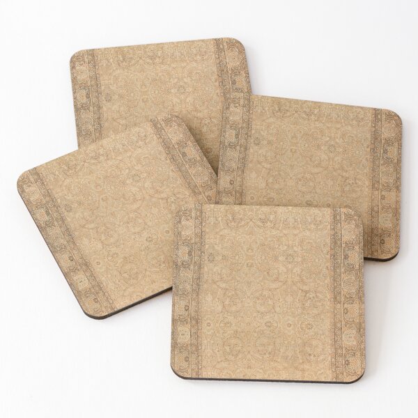 Item preview, Antique Persian Kirman Rug Print designed and sold by Vicky Brago-Mitchell®.