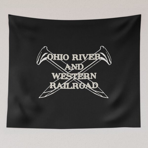 Item preview, Vintage Ohio River and Western Railroad designed and sold by QuayTradingCo.