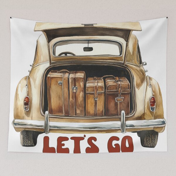 Item preview, Let's Go Road Trip designed and sold by Lori Winslow Designs.