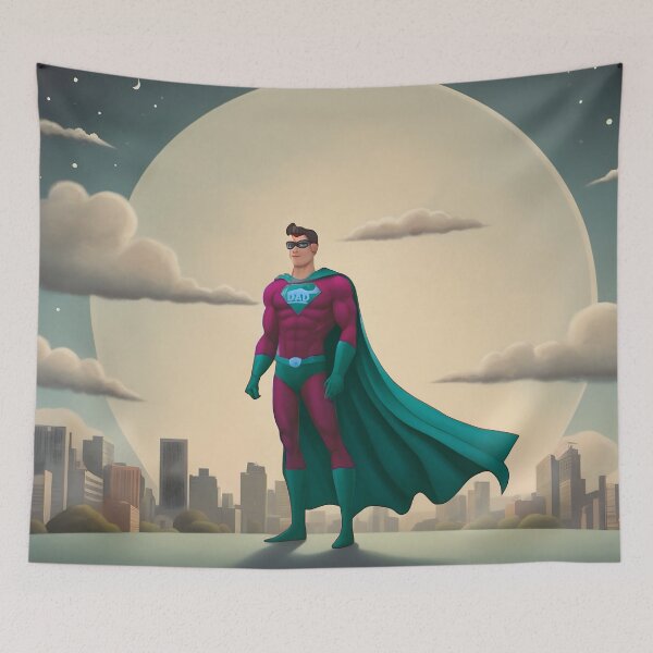 Item preview, Super Dad designed and sold by NikkiBear67.