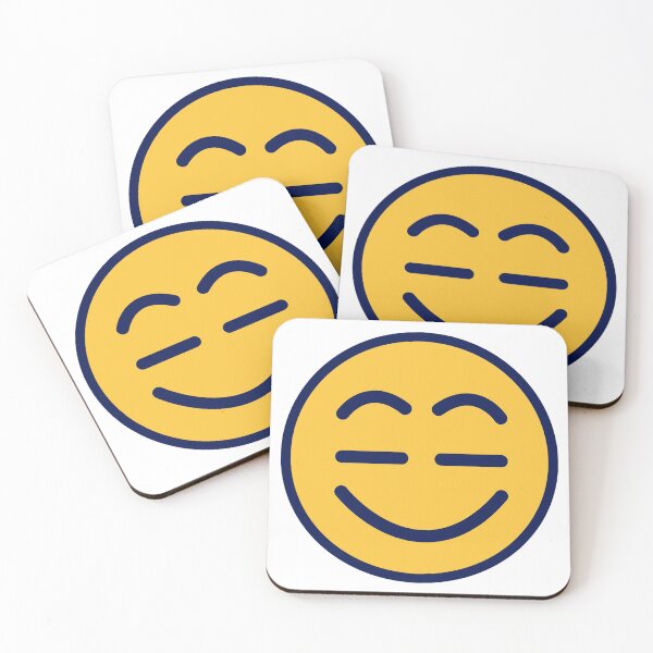 Item preview, Joyful Contentment: The eyebrows raising grin Emoji That Says It All designed and sold by AtonuHaque.
