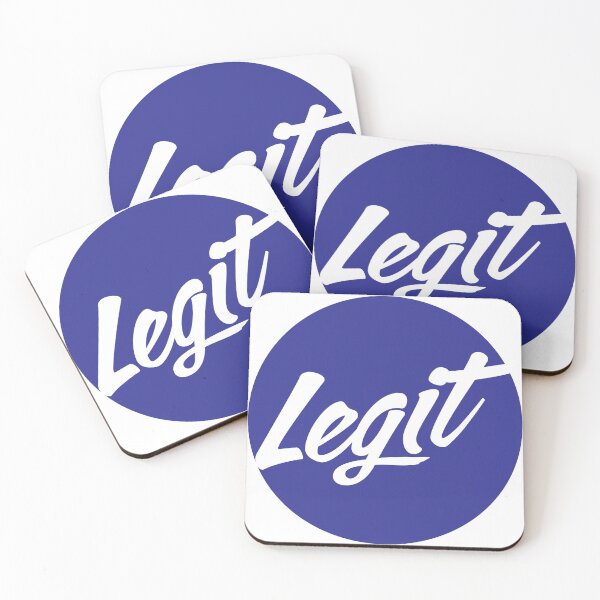 Item preview, Legit - Legitimate sticker or t-shirt designed and sold by PIXEL POP DESIGNS - Beyond the Norm!.