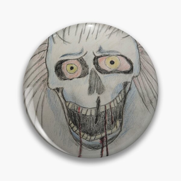 Item preview, Cantrell skull drawing designed and sold by Raineylanes.