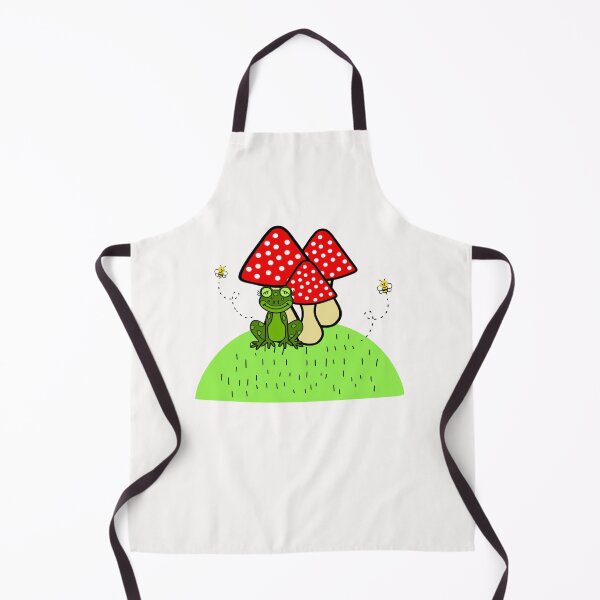 Item preview, Cute Frog And Toadstool designed and sold by Sartoris Art.