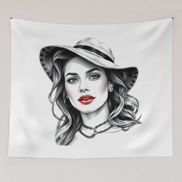 Item preview, "Retro Glamour: Charm and Audacity of Pin-Ups” designed and sold by CHRIST5000.