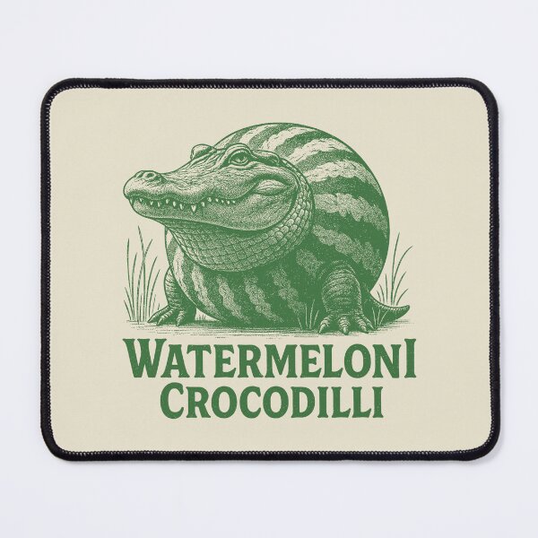 Item preview, Watermeloni Crocodilli: The Watermelon Crocodile designed and sold by zzz888.