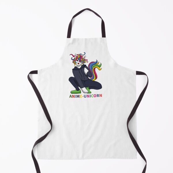 Item preview, Anime Unicorn Creature – Manga Style – Rainbow Mane designed and sold by KolbaVison.