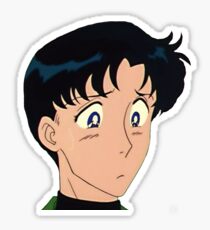 Confused Mamoru Sticker