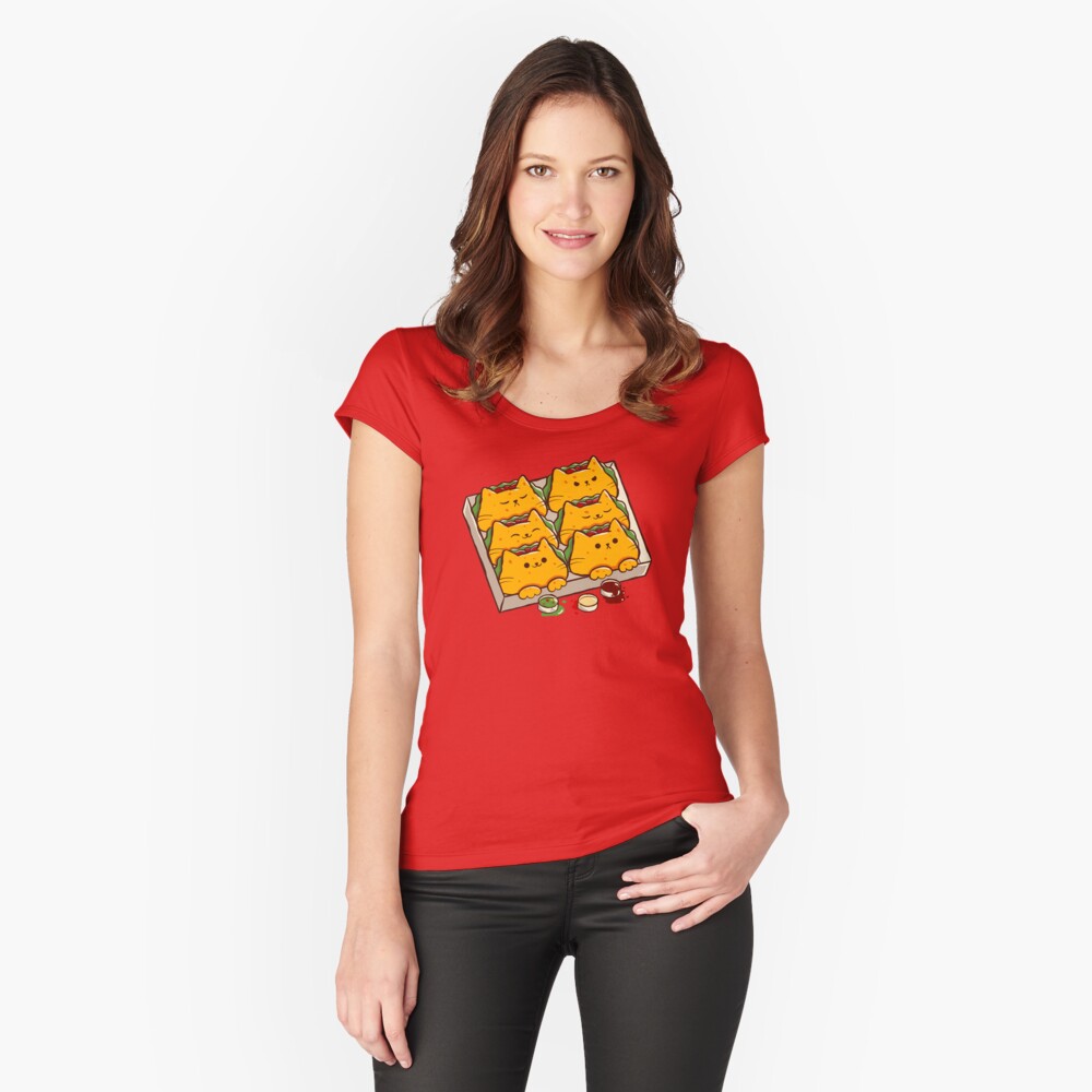 Item preview, Fitted Scoop T-Shirt designed and sold by tobiasfonseca.