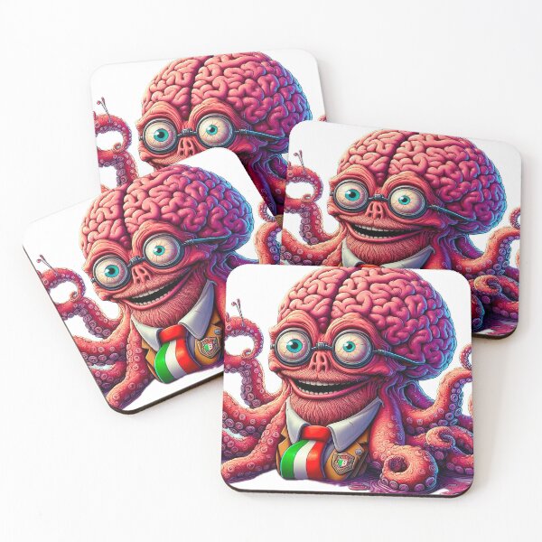 Item preview, Professor Octopuso Tentacolo designed and sold by BrainoRottoIta.