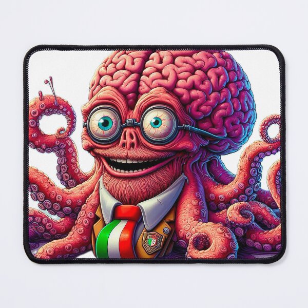 Item preview, Professor Octopuso Tentacolo designed and sold by BrainoRottoIta.