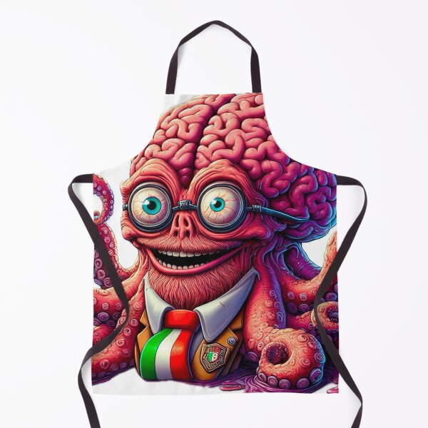 Item preview, Professor Octopuso Tentacolo designed and sold by BrainoRottoIta.