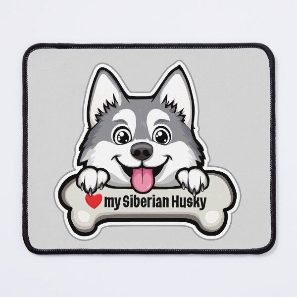 Item preview, Siberian Husky Bonez designed and sold by SquishyKitkat.