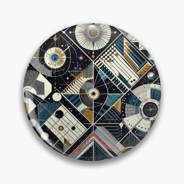 Item preview, colorful geometric decorative pattern designed and sold by Dogandesighn.