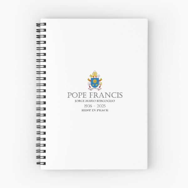 Item preview, Respectful Pope Francis Tribute 2025 | Memorial Art for All Ages | Vatican Catholic Design designed and sold by CELTIC-DESIGNS.