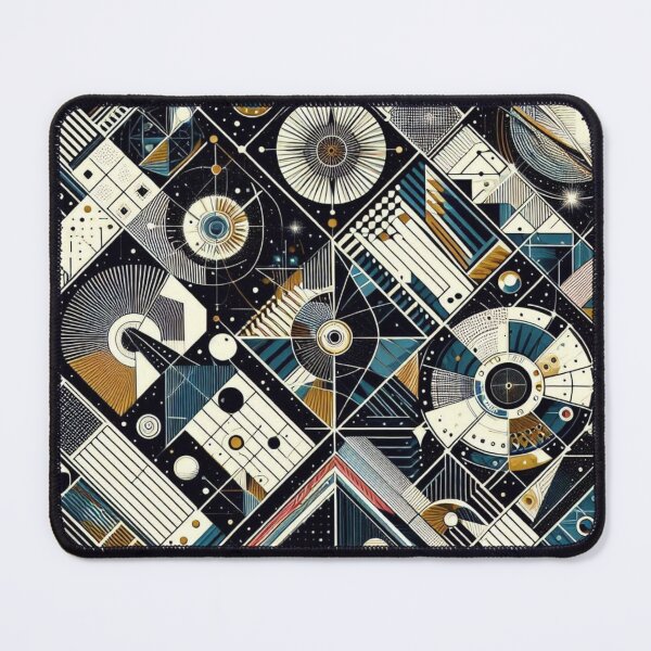 Item preview, colorful geometric decorative pattern designed and sold by Dogandesighn.