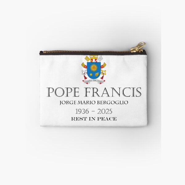 Item preview, Respectful Pope Francis Tribute 2025 | Memorial Art for All Ages | Vatican Catholic Design designed and sold by CELTIC-DESIGNS.