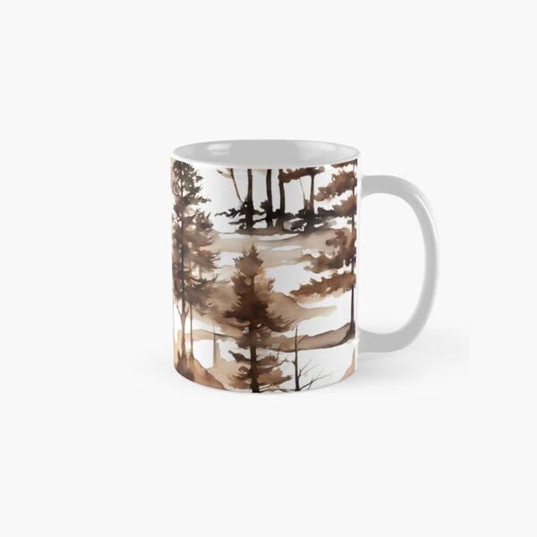 Item preview, Brown Silhouette Trees designed and sold by BookCovered.