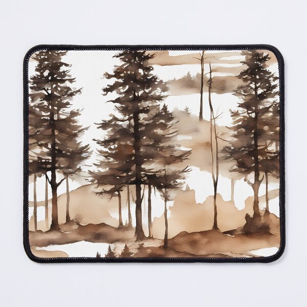 Item preview, Brown Silhouette Trees designed and sold by CalmnessbyChoice.