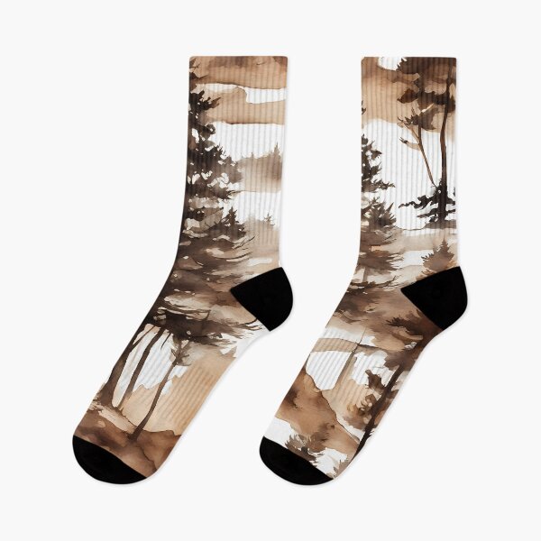Item preview, Brown Silhouette Trees designed and sold by CalmnessbyChoice.