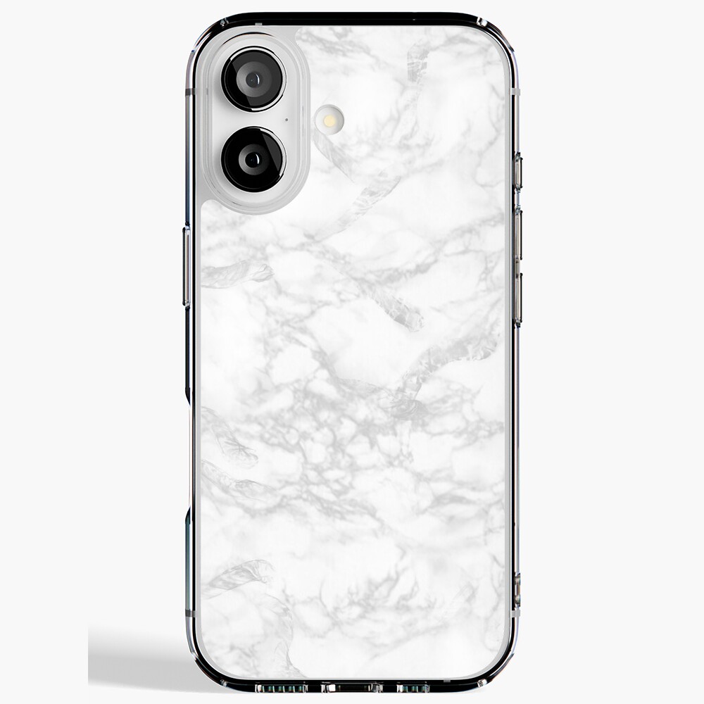 White Marble  iPhone Case