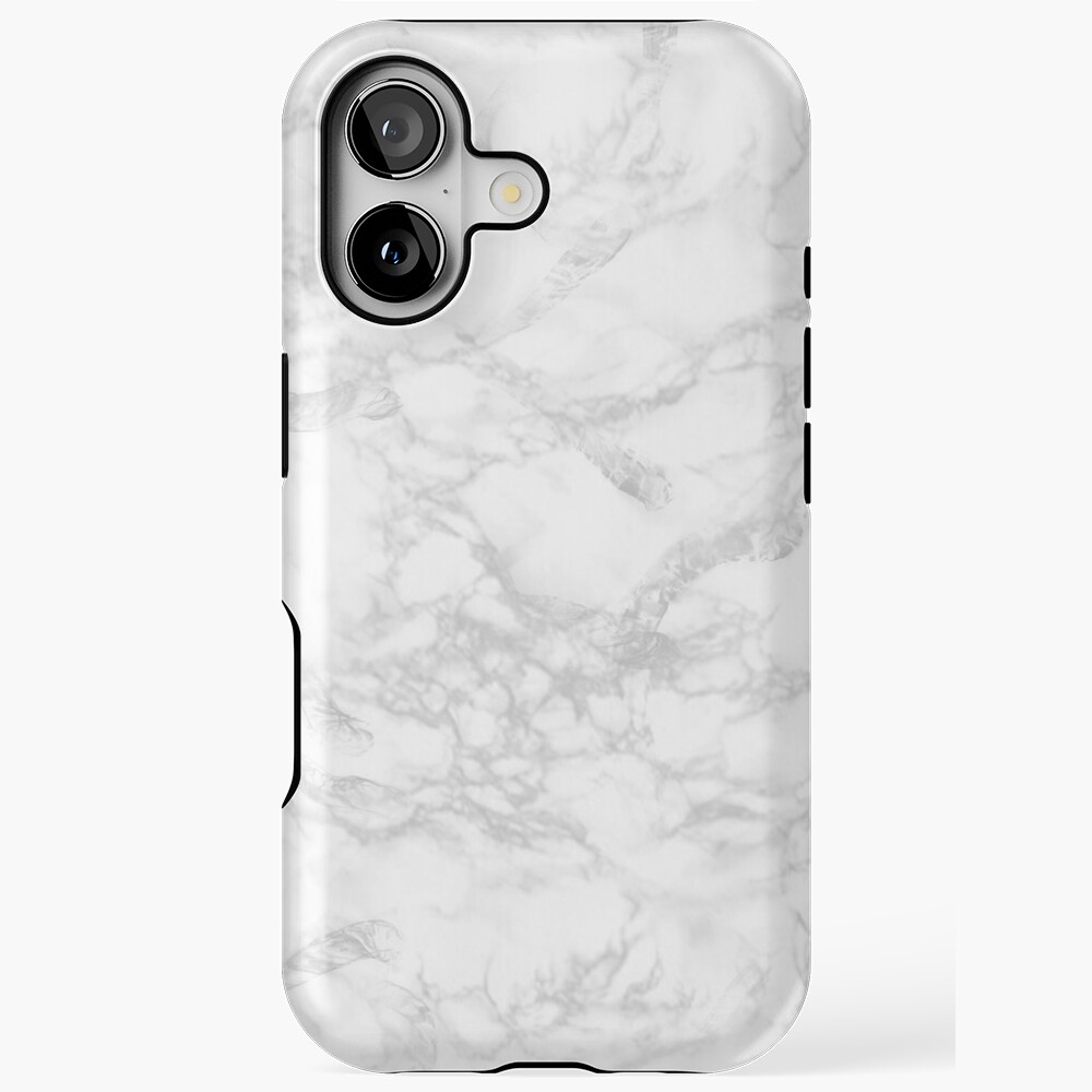White Marble  iPhone Case