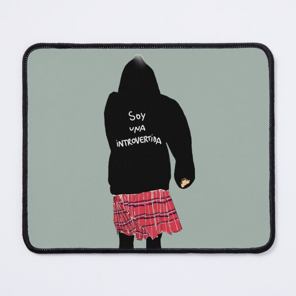 Item preview, Girl with her back turned wearing a sweatshirt with the phrase "I'm an introvert" designed and sold by ROCIODRAMATICA.