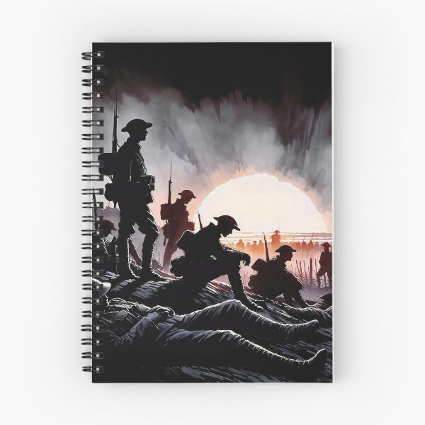 Item preview, Dawn of Sacrifice: The Great War Remembered WW1 Art designed and sold by Very Peculiar.