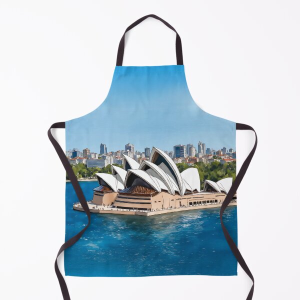 Item preview, Sydney Opera House Australia Watercolor designed and sold by Magnolia Valley Art.