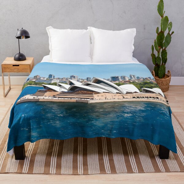 Item preview, Sydney Opera House Australia Watercolor designed and sold by Magnolia Valley Art.