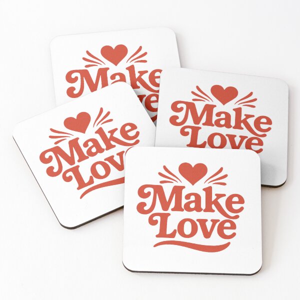 Item preview, Make Love and Heart designed and sold by DickfischWear.