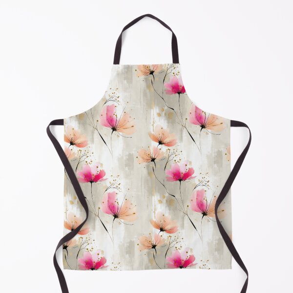 Item preview, Soft Petal Waltz – Blush Pink Floral Dance on Cream Canvas designed and sold by Moisky Patterns.