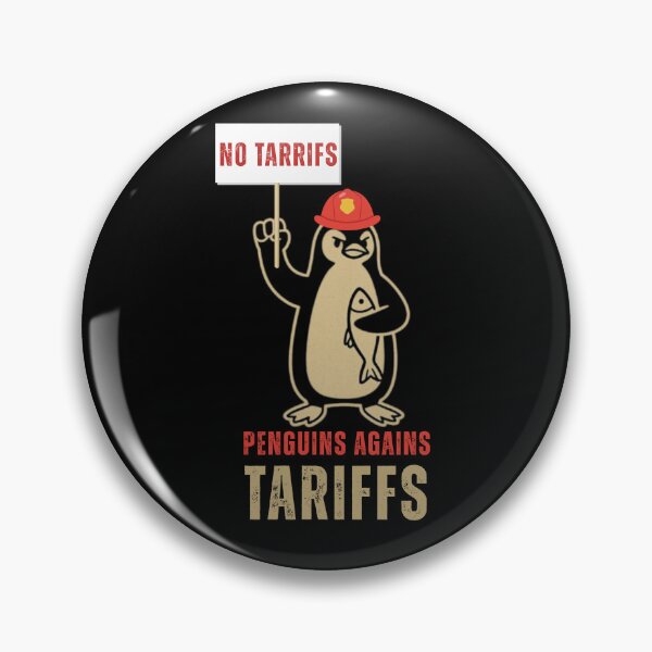 Item preview, Penguins Against Tariffs  designed and sold by ThereseLyssia.