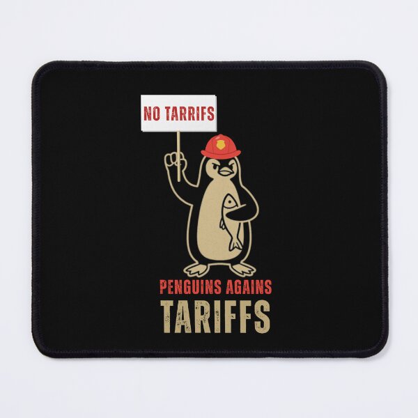 Item preview, Penguins Against Tariffs designed and sold by ThereseLyssia.