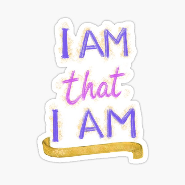 Item preview, I am that I am designed and sold by WiseUp.