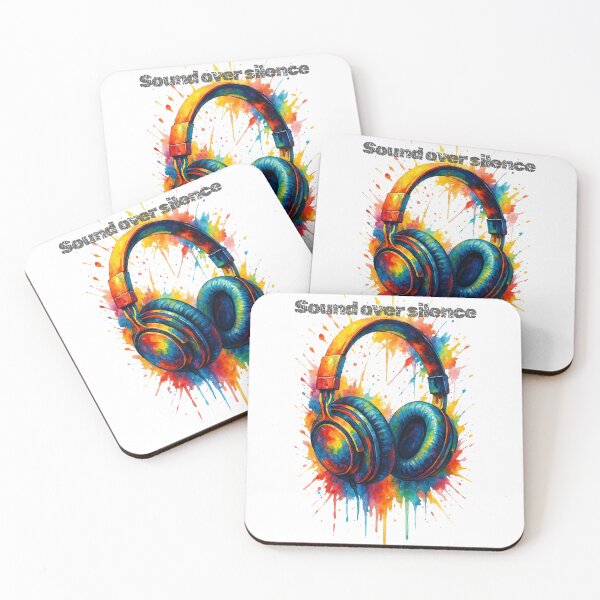 Item preview, Sound Over Silence Headphones designed and sold by PsycheBrain.