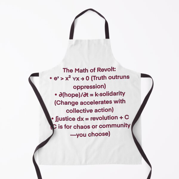 Item preview, The Math of Revolt: eˣ > x² Design | Equation Art for Activists designed and sold by aadventures.